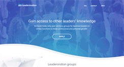 Desktop Screenshot of leadersnation.com